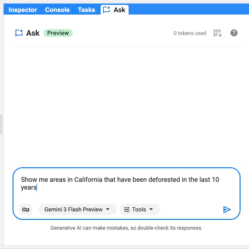Google Earth tweet media