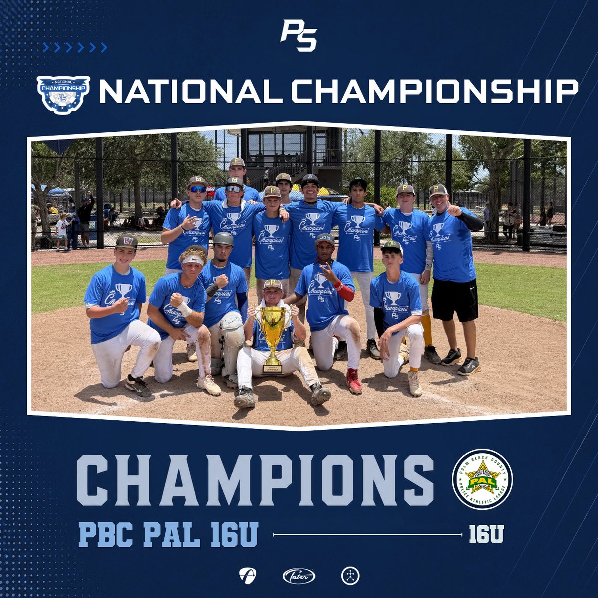 PSBaseballinc's tweet photo. Prospect Select National Championship 🏆

⭐️ 16U Division — @Pbcpal 

#TheBestPlayHere https://t.co/HAHA3D8x21