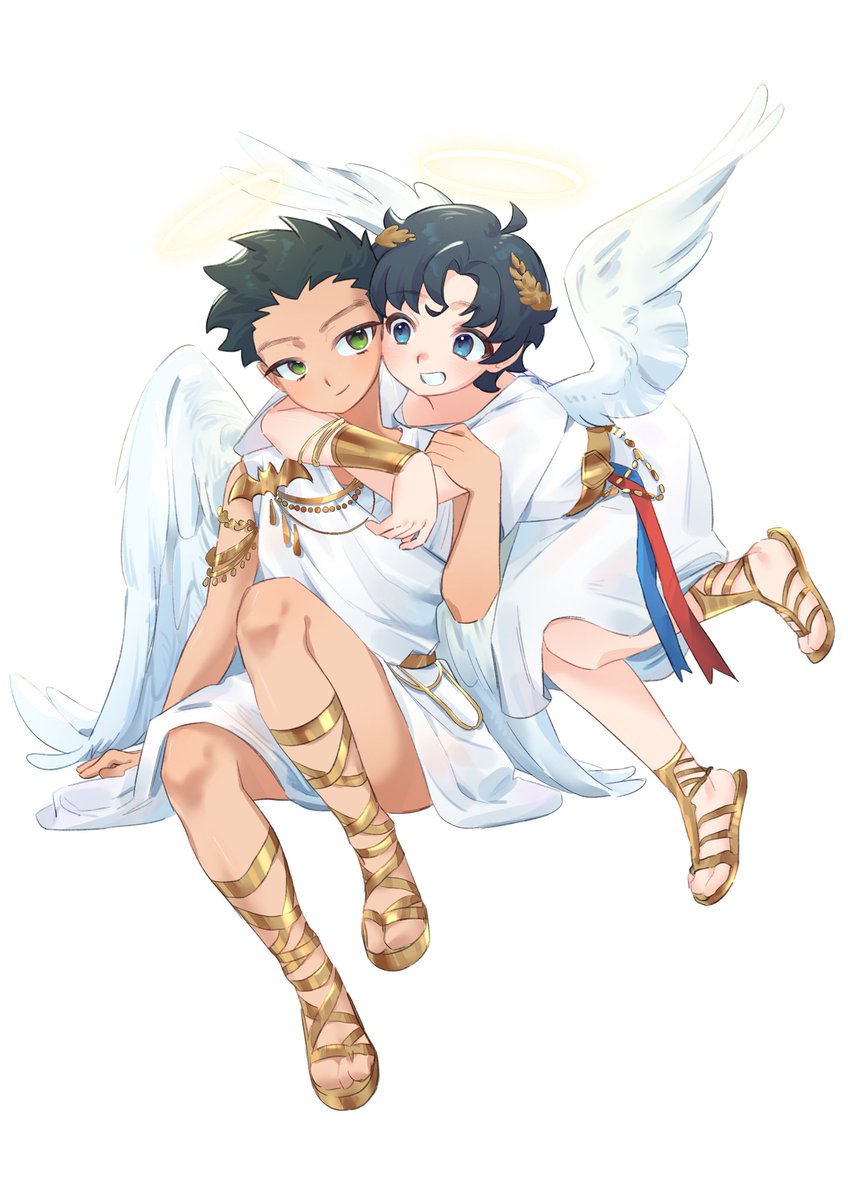 SuoYasiko's tweet photo. 넌 나의 A N G E L👼

Uh-huh... they are quite suitable for this song, aren‘t they?
#jondami https://t.co/Li9vrO98Tb
