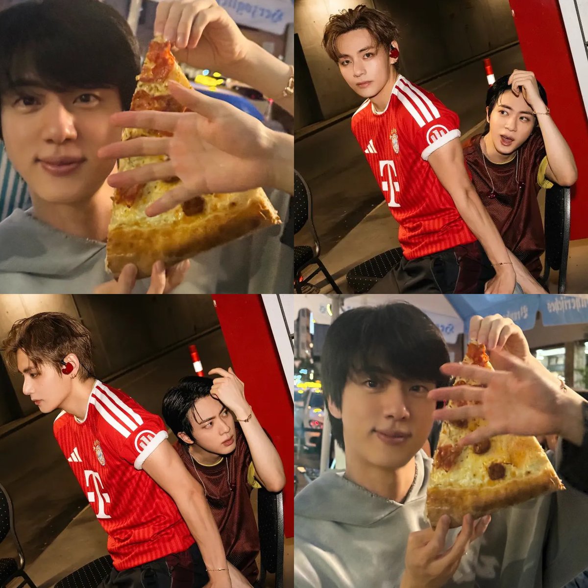 btsdaily77's tweet photo. JIN : It's hard to take pictures by myself 😅 https://t.co/ct5g3jQfjF