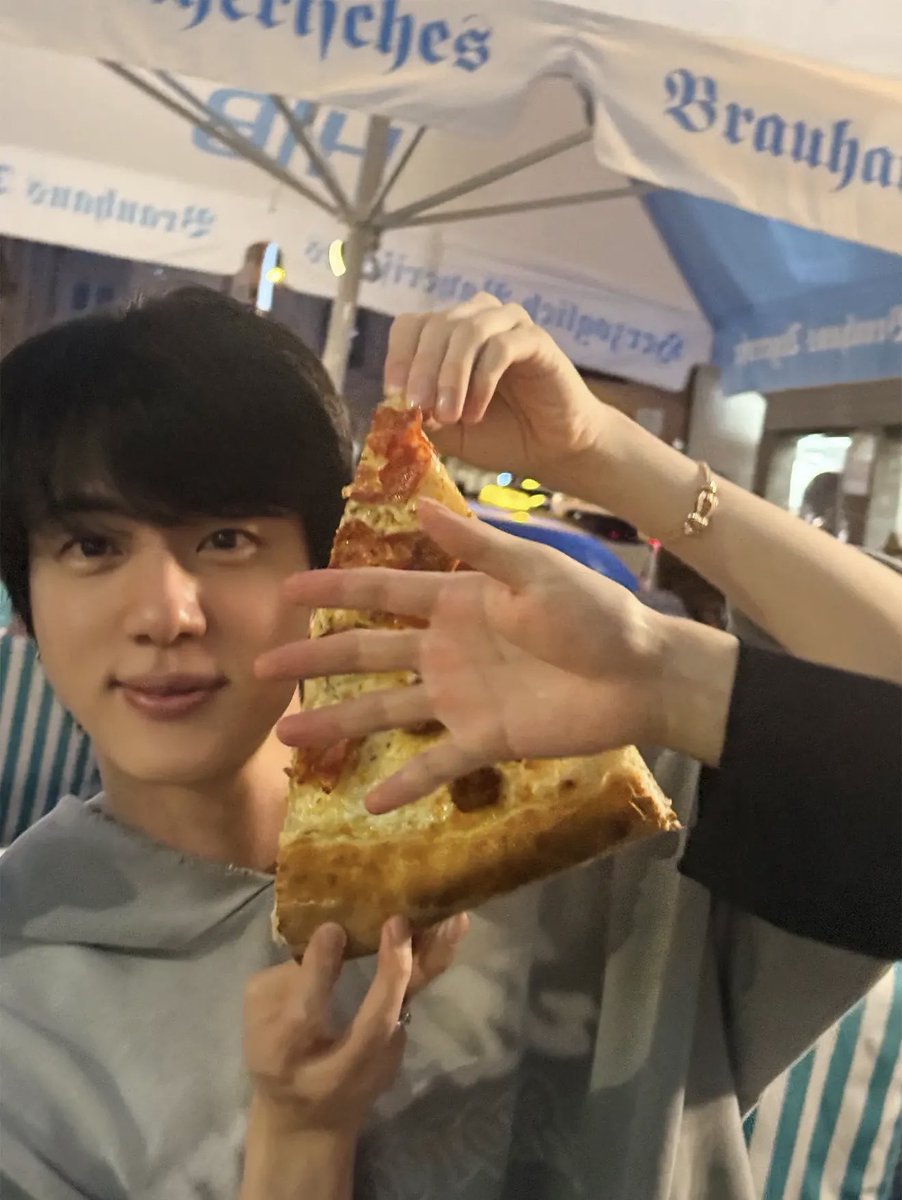 Livheartt's tweet photo. I knew that was Jimin disrupting his Jin hyung’s peace of mind before I even swiped to the end and saw the 13 wrist tattoo 

I need help 🧍🏻‍♀️ https://t.co/UUEzUlbwbD