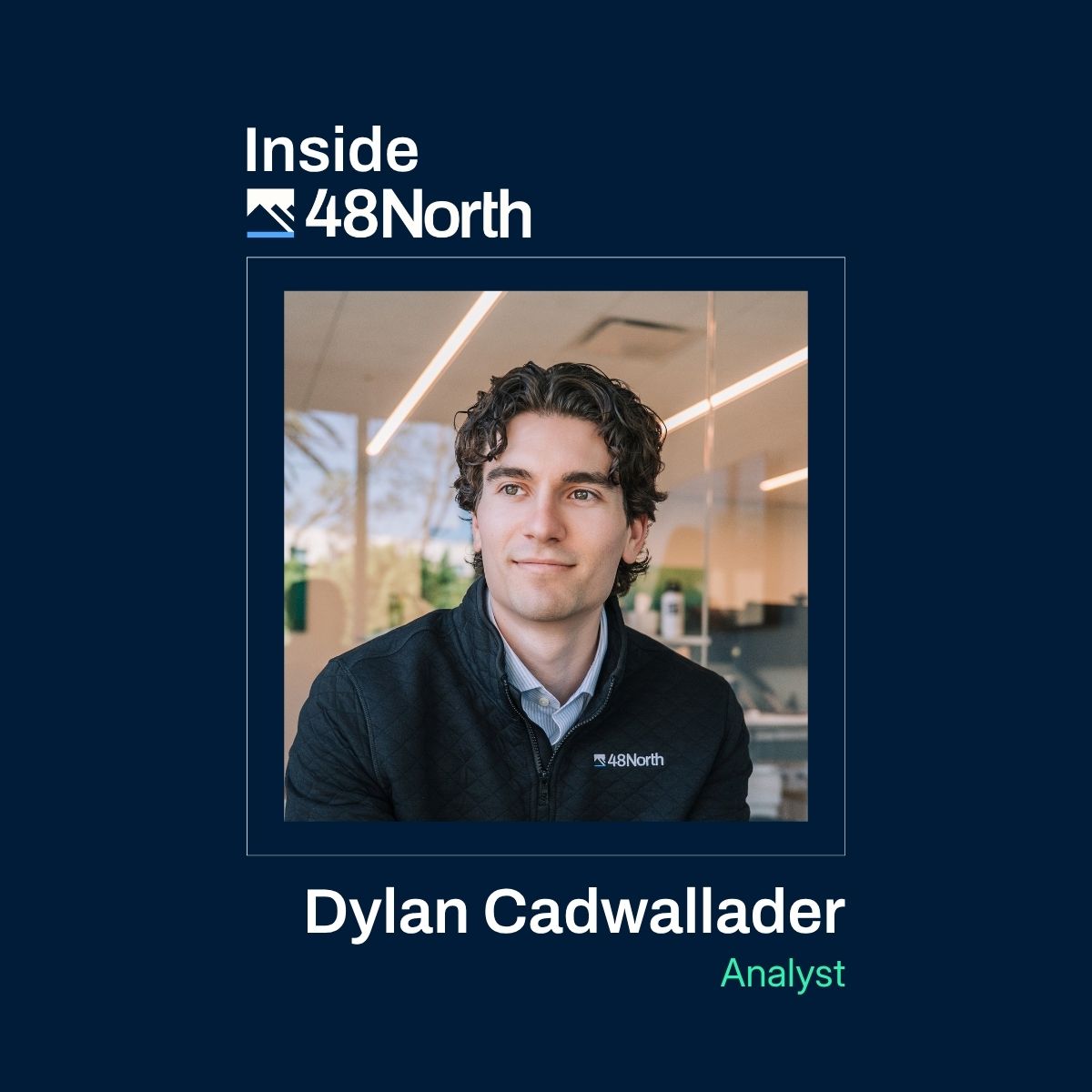 48NorthPartners's tweet photo. Dylan's thoughtful and strategic quarterback mentality has quickly established him as a valuable team player at 48North. In just 6 months, he’s taken on a full slate of mandates, client relationships, and AI projects. He’s one to watch and we can’t wait to see what's to come. https://t.co/ywgdAKze1s