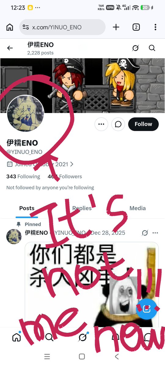 ENO_MINUS2's tweet photo. It's me...eno
I'm sorry for the inconvenience, but please note that the account mentioned above is NOT operated by https://t.co/K4t0kb7jFa don't believe the messages they send. https://t.co/bBpwdDHu4q