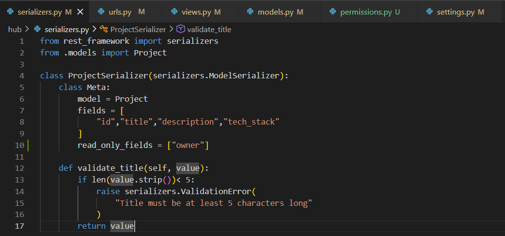 acharyautsab7's tweet photo. #LSPPDay45

Learned authentication and permissions in Django REST Framework.

✅ Session authentication
✅ JWT authentication
✅ Protected API endpoints
✅ Built-in permissions
✅ Custom permissions

@lftechnology
#60DaysOfLearning2026 #LearningWithLeapfrog https://t.co/AZuLVld07Y