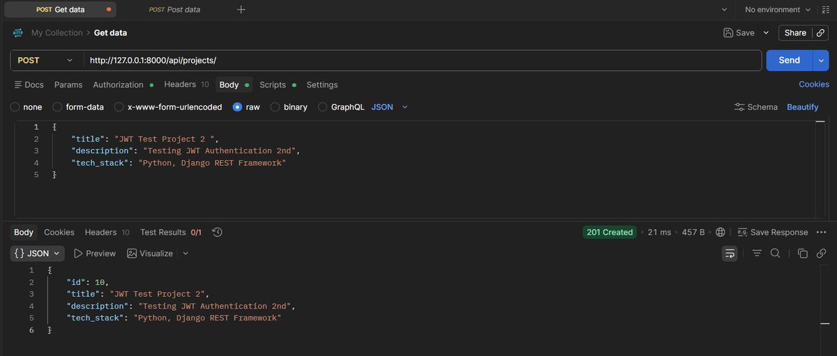 acharyautsab7's tweet photo. #LSPPDay45

Learned authentication and permissions in Django REST Framework.

✅ Session authentication
✅ JWT authentication
✅ Protected API endpoints
✅ Built-in permissions
✅ Custom permissions

@lftechnology
#60DaysOfLearning2026 #LearningWithLeapfrog https://t.co/AZuLVld07Y