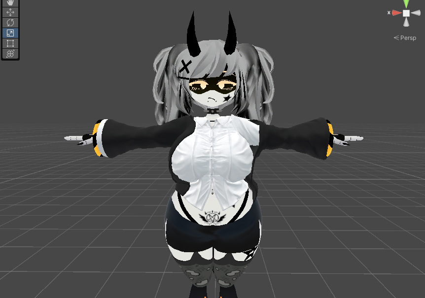 CynTheVoidVRC's tweet photo. (WIP) I don't think she's a fan of JCJenson's new clothing policy (⇀‸↼‶) #murderdrones #disassemblydrones #md #mdtwt #vrchat #vrc https://t.co/3aXMPFJ1Zi