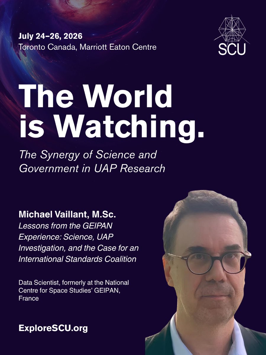Scientific Coalition for UAP Studies tweet media