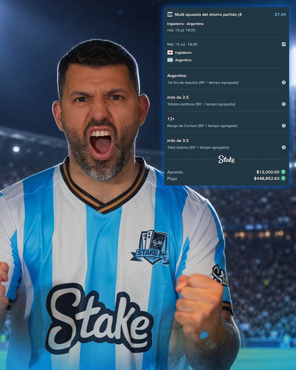 Sergio Kun Aguero tweet media