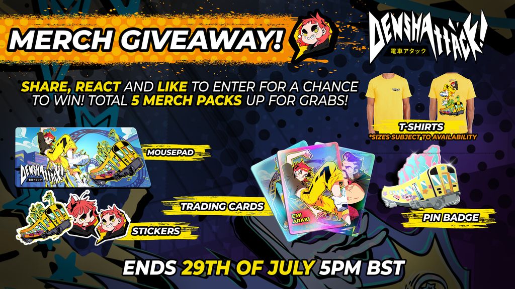 Denshattack's tweet photo. enjoying Denshattack!? then we'd love it if you could leave a review, it really helps small dev teams like us and makes us smile. ☺️ 

ALSO, we heard you love merch so we're running a giveaway as we managed to dig out some extra for you! 😁SHARE, LIKE &amp; COMMENT to join! https://t.co/U1dQ6Ko4xg