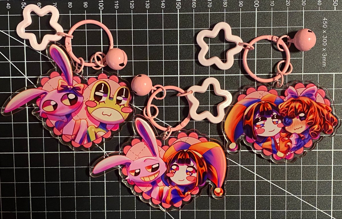 Clarso_'s tweet photo. Received my order of some keychains I’m gonna be selling on my ACGGOODS store! I’ll be making more ships as well✨
#funnybunny #ragapom #ribbitrabbit https://t.co/mdp1Q51hOG