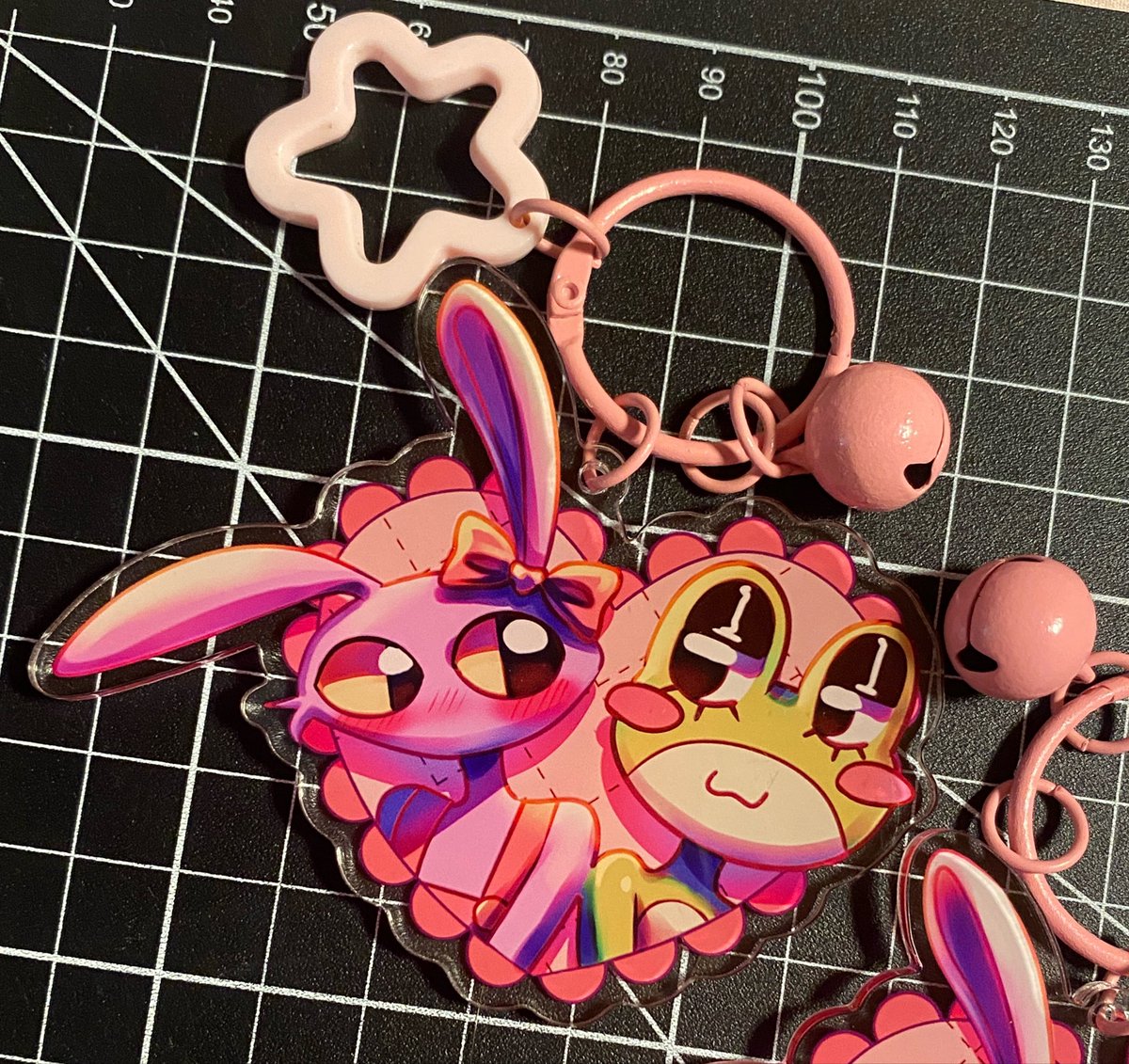 Clarso_'s tweet photo. Received my order of some keychains I’m gonna be selling on my ACGGOODS store! I’ll be making more ships as well✨
#funnybunny #ragapom #ribbitrabbit https://t.co/mdp1Q51hOG
