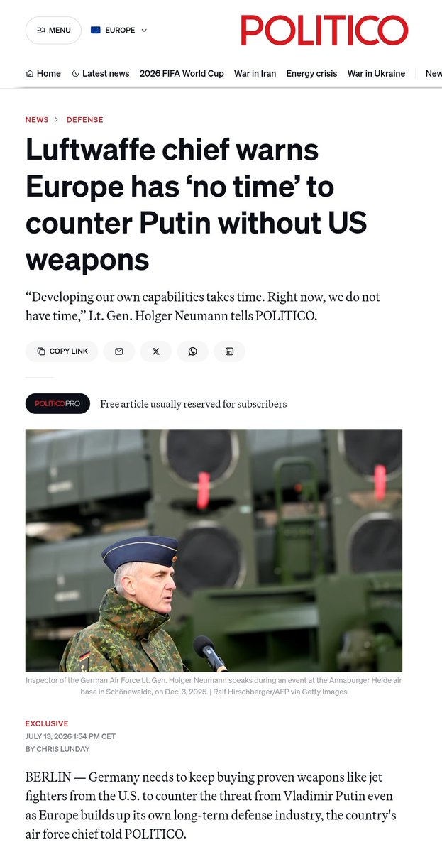 ClareDalyIRL's tweet photo. Forget the 'EU autonomy' stuff. It's largely marketing. 

This is a shake-out. Recycle the largest store of wealth the EU has left - its public services - into the US arms industry, and from there into the bulging pockets of the billionaires. https://t.co/pxfW3fC4Ug