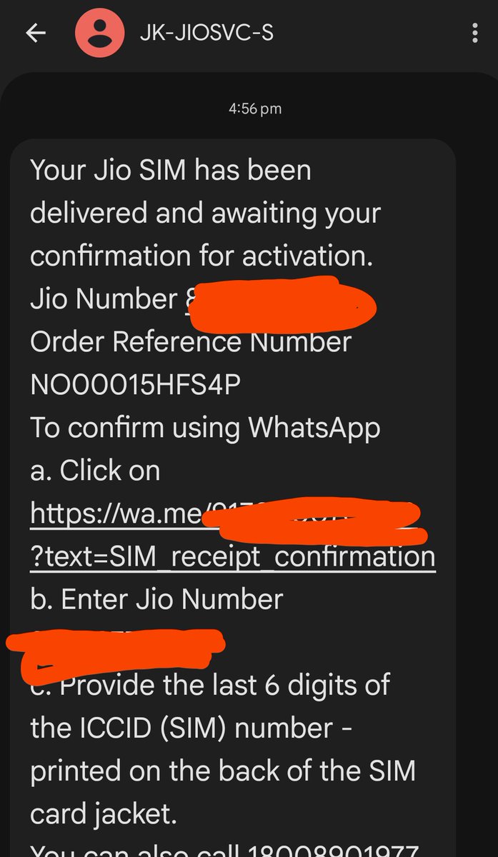 sijitharoor's tweet photo. @reliancejio Extremely disappointed with my SIM order NO00015HFS4P. No update for days, and after taking my OTP, the executive delayed delivery without notice. My trip plans are ruined due to this poor service. 😡 #Jio #WorstCustomerService https://t.co/YDypbmd2QL