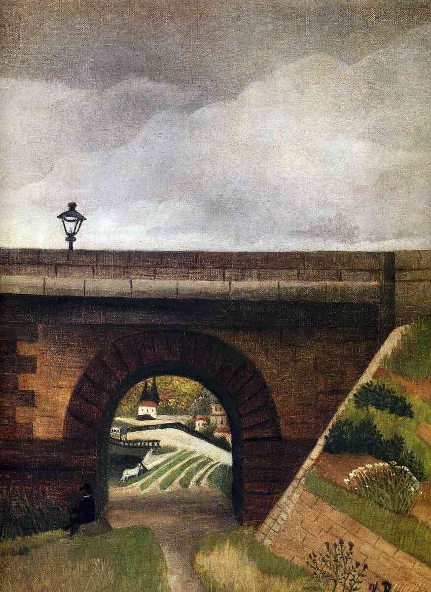 artrousseau's tweet photo. Sevres Bridge #artbots #rousseau https://t.co/D0C22PnvoR