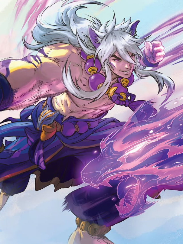acervosettrigh's tweet photo. Spirit Blossom Sett in Riftbound and full art, by Andie Tong 🪷 https://t.co/EVNAHdIVdd