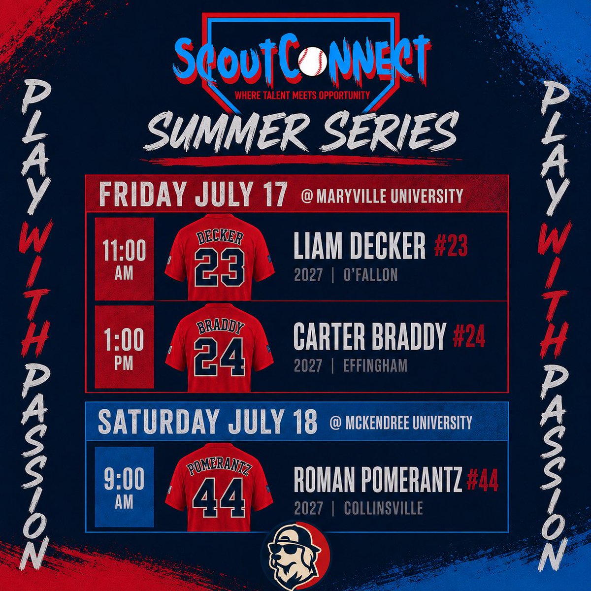 RascalBaseball's tweet photo. 17s ready to ride into the @scoutconnectbb Summer Series!

#rascalsbaseball🐶 https://t.co/4WcVoSzMCU