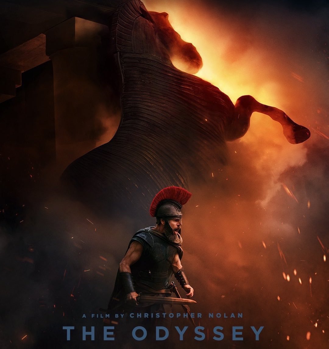 poptime's tweet photo. "A Odisséia", de Christopher Nolan, debutou com 99% de aprovação da critica no Rotten Tomatoes (78 reviews). https://t.co/07Ny1LvVcs
