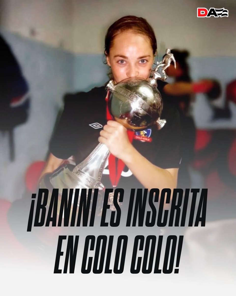 dalealbo's tweet photo. ¡POR LA SEGUNDA! 🤟🏆

Estefanía Banini se convirtió en la primera refuerzo de Colo Colo para el segundo semestre del año y sólo es cuestión de horas para que sea oficializada por el club y sumarse a los trabajos de Tatiele Silveira. https://t.co/KMbW9M857p