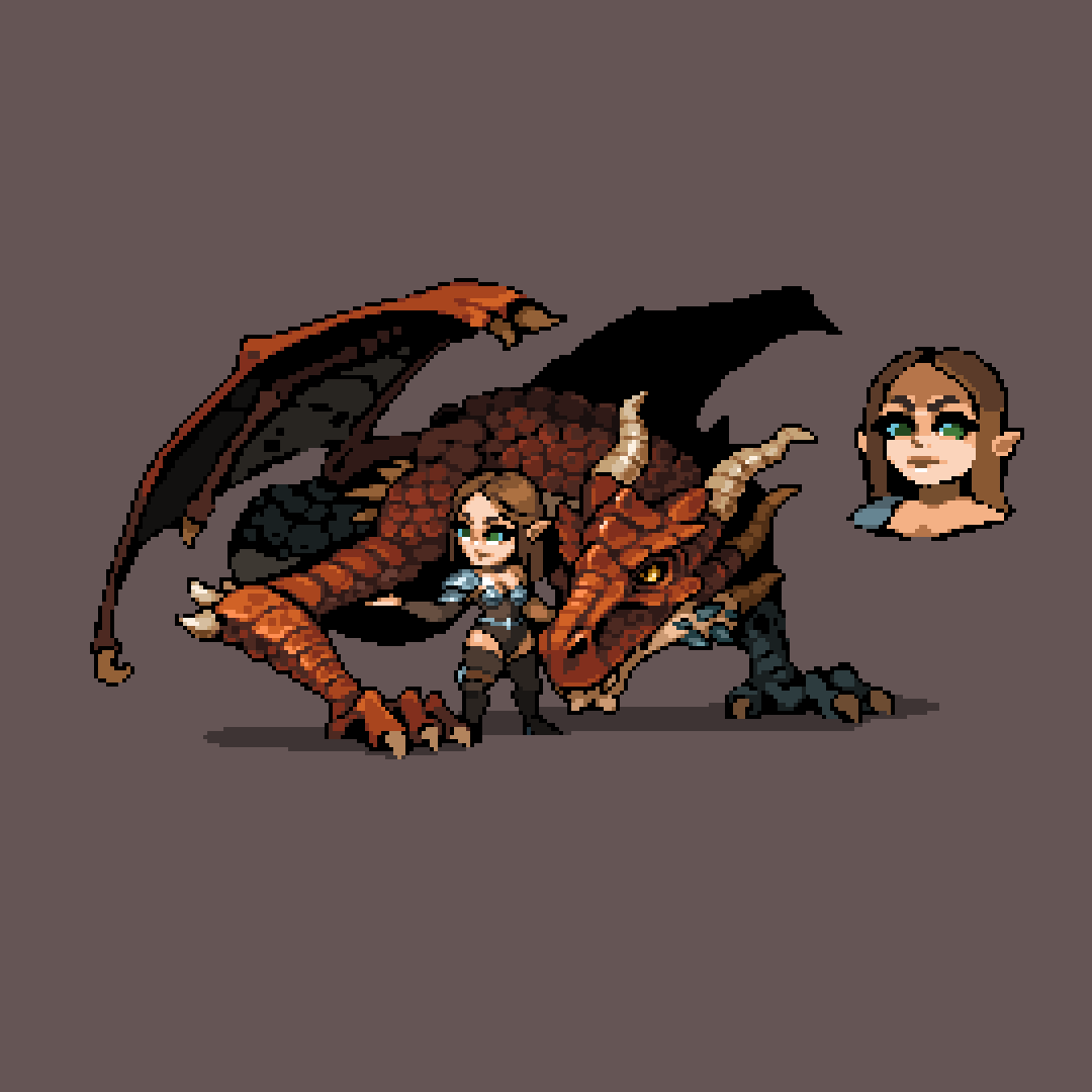 m3nsha's tweet photo. Hello #PortfolioDay , 

I am a #pixelart character artist and an animator. ^-^ https://t.co/SzaG1w0vFA