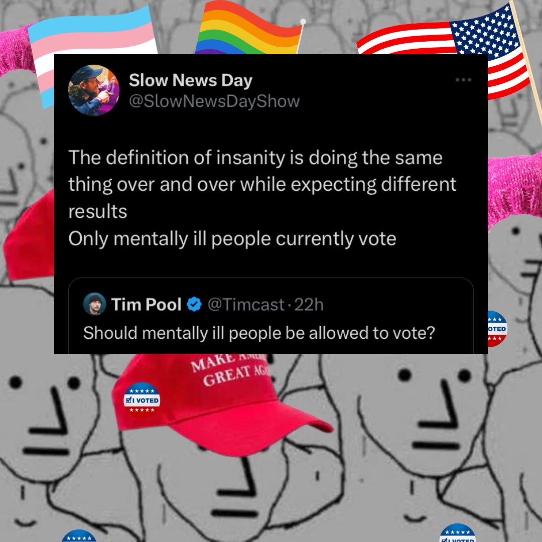 SoundwavePromo1's tweet photo. @BryanBerg2000 @SallyMayweather We could have 100% voter turnout and the parasites would still “win”.

No such thing as Elections in this wholly corrupt system. https://t.co/cSnHPStJAy