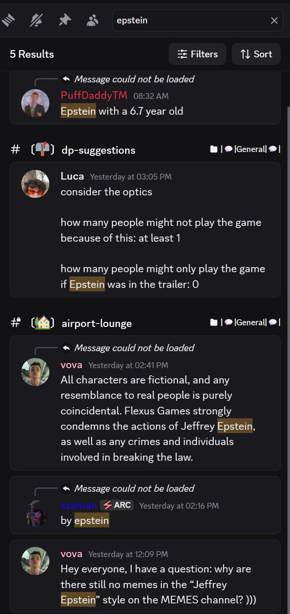 lunaeryschu's tweet photo. yikes, they support Epstein too https://t.co/aiku3YBWS1