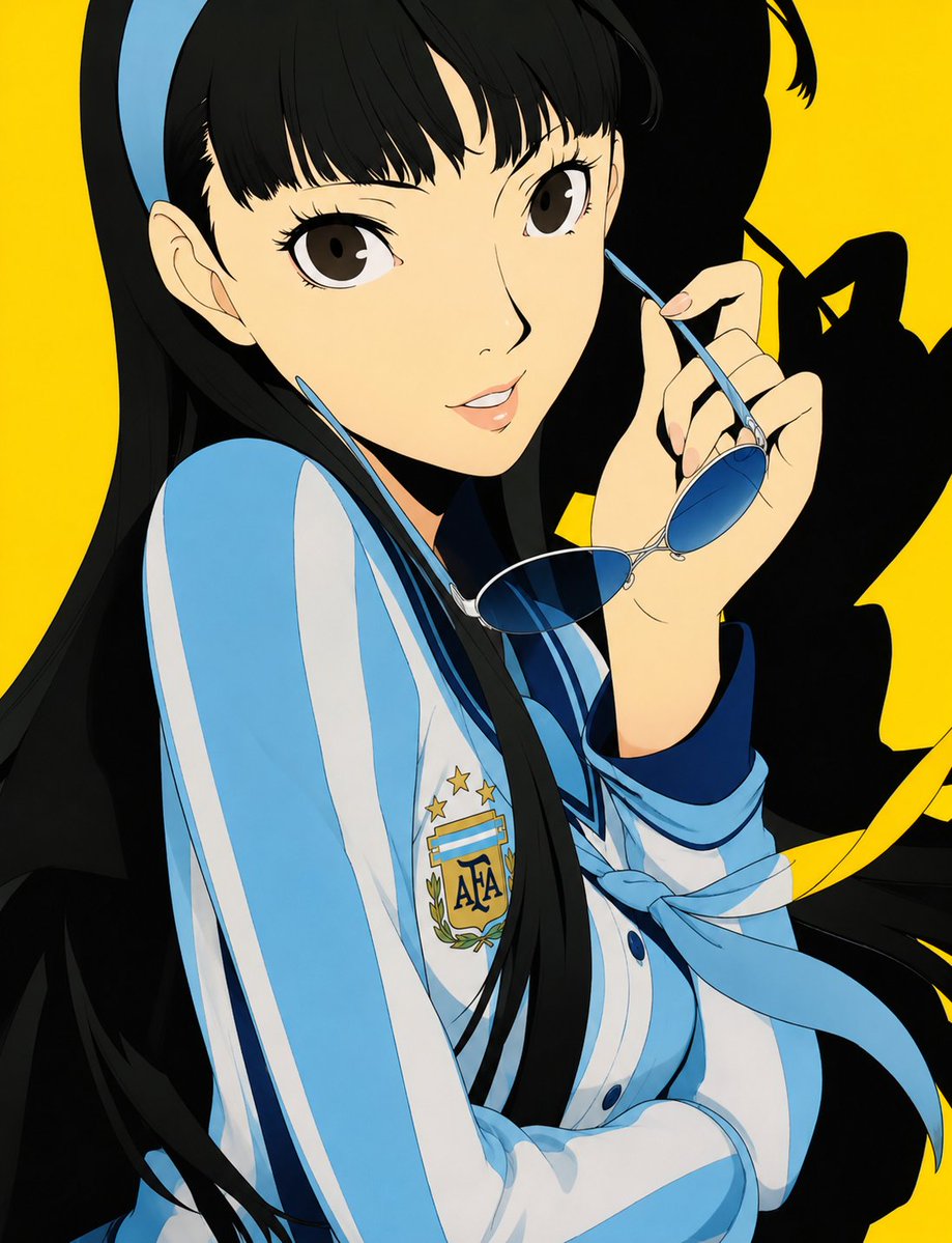 abelucho12's tweet photo. HOY JUEGA LA ARGENTINAAAAA!!! VAMOS QUE ESTAMOS A UN PASO NOMÁS DE LA FINAL!!!

HOY VINO LA DIVERTIDA Y ENCANTADORA YUKIKO AMAGI PARA APOYARNOS EN ESTE PARTIDAZO!!!! https://t.co/S1wGJpG4T5