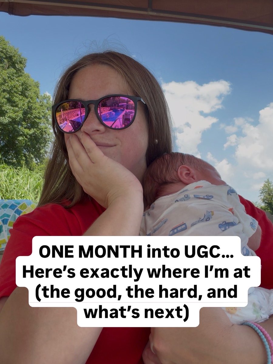 DanielleLockemy's tweet photo. One month into my UGC journey 👏

Here’s what I’ve accomplished:
• Started the UGC Accelerator
• Sent IG DM + email brand pitches
• Received 4 gifted/affiliate offers

Week 5 challenge:
💥 50 Instagram DM pitches
💥 50 email pitches

#ugccreator #contentcreator https://t.co/pBgzczX8HG