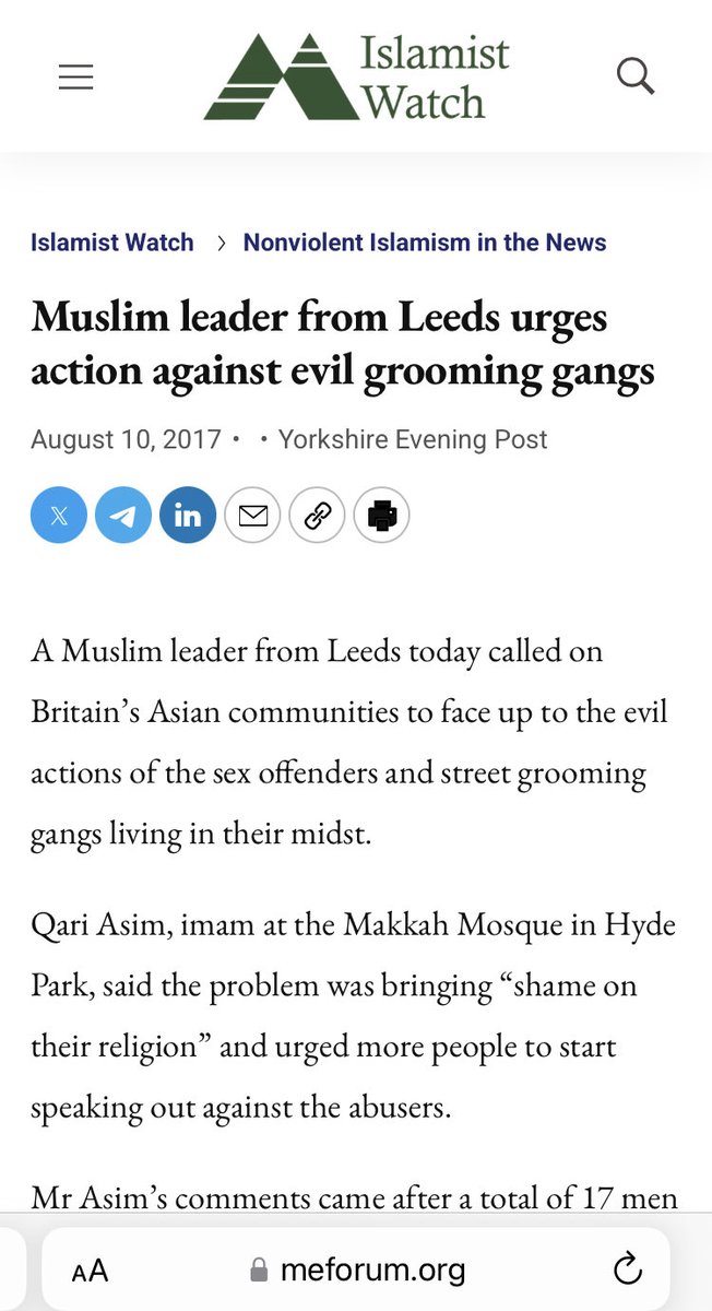 Svt_159's tweet photo. @McCourt2010 @KevinPa90413404 @JohnHann04 He is a scumbag.
Was saying that Muslims have never spoken up against grooming gangs, when I showed them this he doubled down….unbelievable….going all the way back to 2013! https://t.co/VLDBgjOq0o
