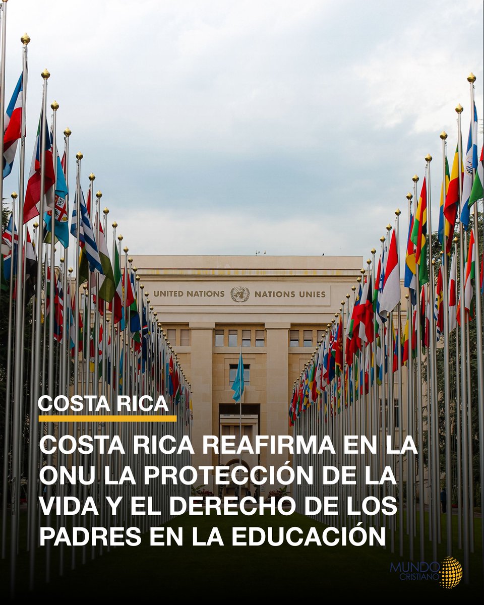 mundocristiano's tweet photo. Durante una intervención oficial, el Gobierno de Costa Rica reiteró su compromiso con los derechos de las mujeres y las niñas, al tiempo que dejó constancia de su posición sobre el derecho a la vida, la educación de los hijos y el uso de conceptos que, según afirmó, no cuentan con respaldo en tratados internacionales vinculantes.
Más detalles en: https://t.co/oXFDjz1w08