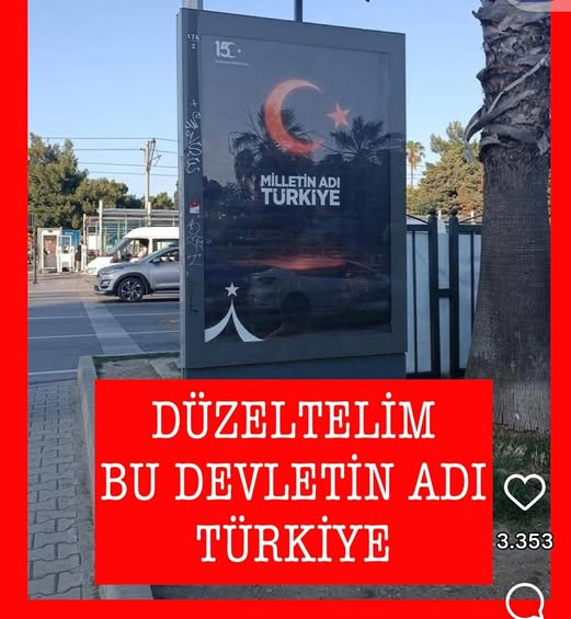 TOPRAK_2_'s tweet photo. BU DEVLETİN ADI: TÜRKİYE
MİLLETİN ADI DA TÜRK MİLLETİDİR... https://t.co/abNUyxNcPv