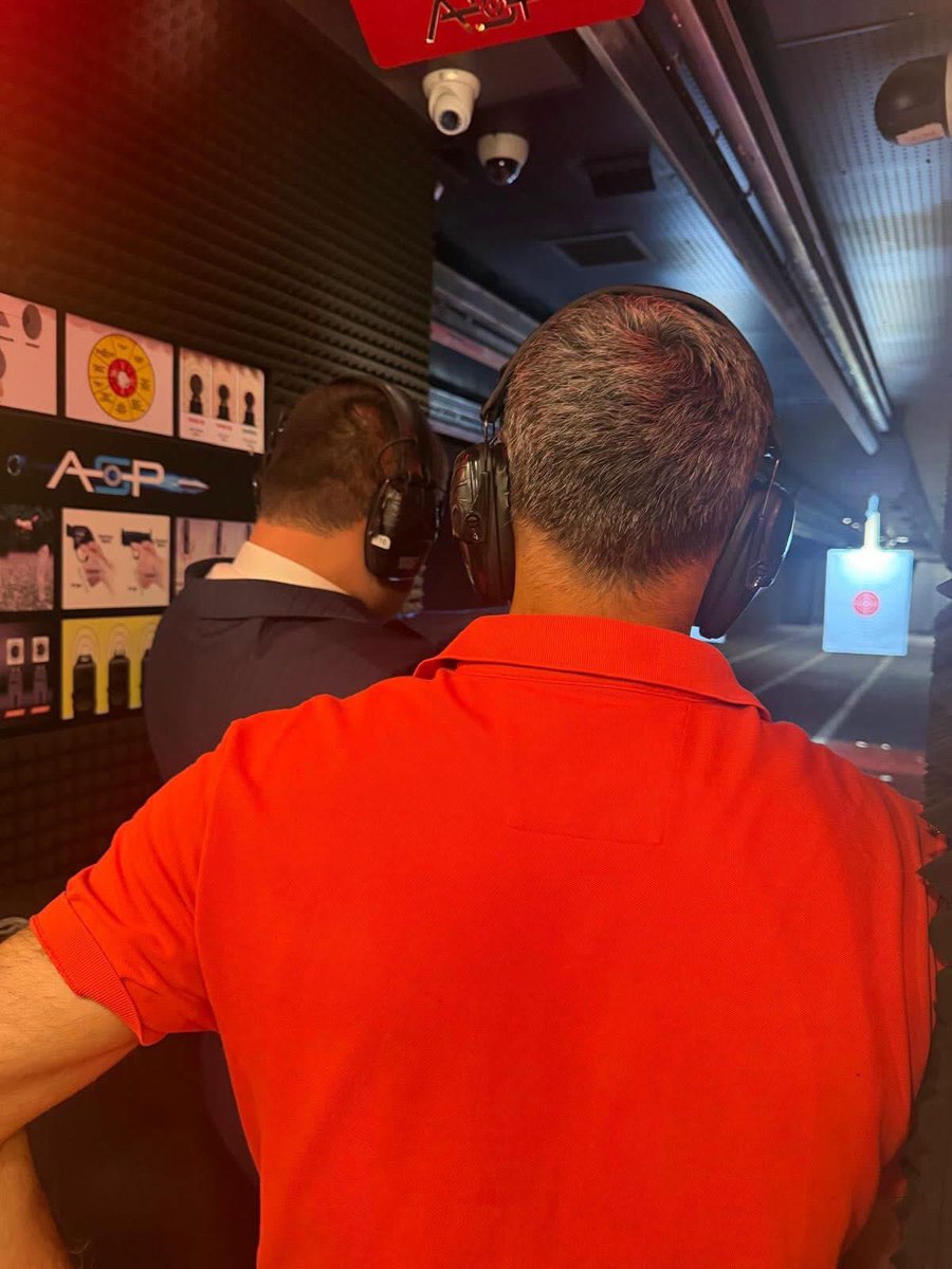 ArchiveDikec's tweet photo. “We conducted a short shooting practice session with our national pride, Mr. Yusuf Dikeç, and were inspired by him.”  Necmi Yıldırım on Instagram https://t.co/nngmbOri85