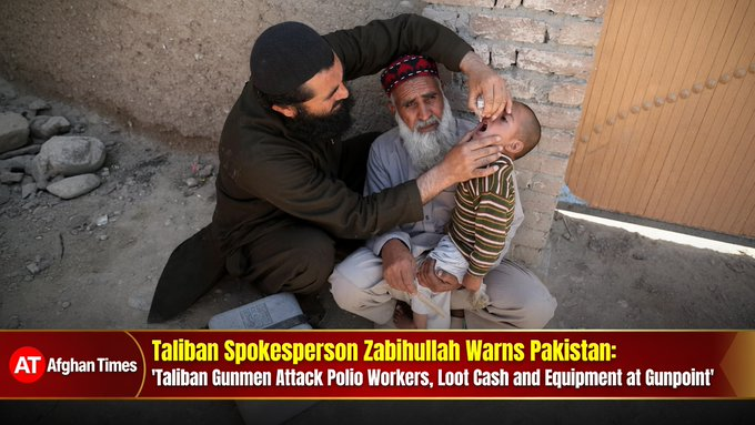 Taliban Gunmen Attack Polio Workers, Loot Cash and Equipment at GunpointAccordin...