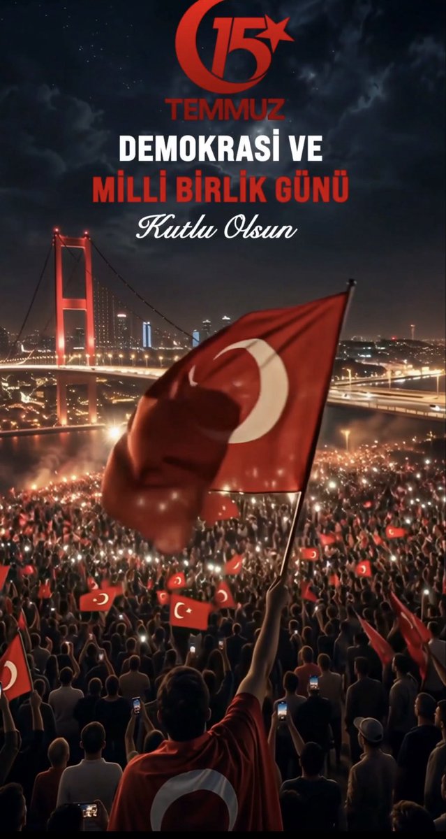 Mali2360's tweet photo. 15 Temmuz; milletimizin iradesine, demokrasisine ve bağımsızlığına sahip çıktığı önemli bir dönüm noktasıdır.
Birlik ve beraberliğin önemini bir kez daha hatırlatan bu anlamlı günde, aziz şehitlerimizi rahmetle, kahraman gazilerimizi minnetle yâd ediyorum. Milletimiz var olsun🇹🇷 https://t.co/4kSBXfx3WJ