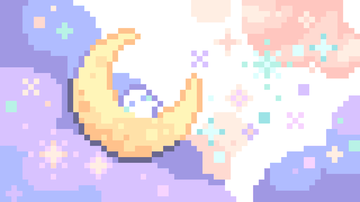 0412sraim's tweet photo. ✨🌙 #毎日ドット絵 #dotpict https://t.co/1SJ2kQDKdw