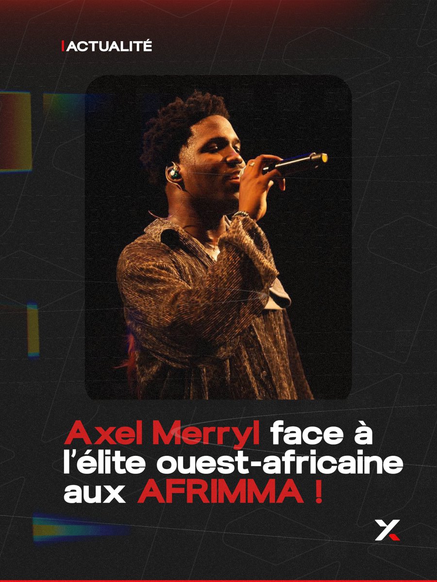 xkluxif's tweet photo. @AxelMerryl est officiellement nominé aux #AFRIMMA2026 dans la catégorie Best Male Artist in Western Africa, face à @burnaboy , @davido , @wizkidayo , @asakemusik , @heisrema et d'autres...
Après son sacre aux AFRIMA en janvier dernier, le voilà à nouveau au cœur des débats. https://t.co/p2cjbArHOC