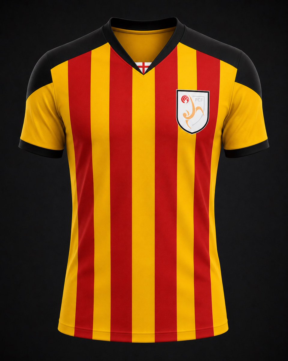 GeriJuny's tweet photo. La propera samarreta de la Selecció Catalana de Futbol hauria de ser així, senzilla però moderna.
Hi esteu d’acord? https://t.co/vLhJ50h9sz