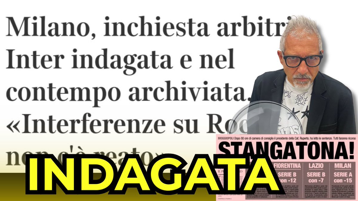 ClaudioZuliani's tweet photo. ARCHIVIOPOLI 🤔
Le singole interferenze non fanno sistema: c'è sempre da imparare ...
#juventus #inter #media
https://t.co/QD3BQ1GaL6 https://t.co/8FC4DJOYfi