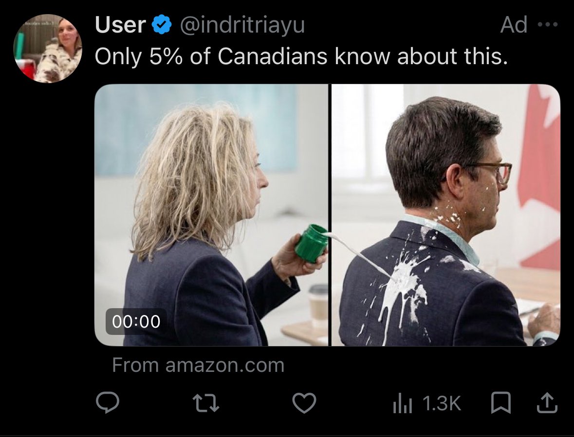 Fraserfatt's tweet photo. “Only 5% of Canadians know about the straight-angle milk spilling cup. Take out an ad, NOW. “

- “Amazon”, on crack, probably https://t.co/WVAl1hNI6a