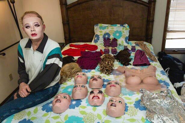 swedishcher's tweet photo. I've never realised how many realistic face masks Katya owns, okay Michael Myers https://t.co/x1emkDvzNz