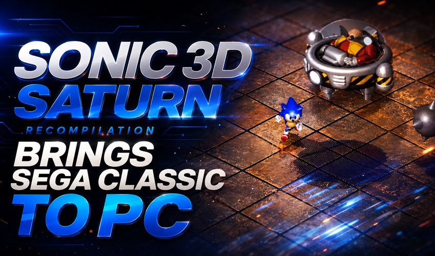 AmigamagazineGA's tweet photo. Sonic 3D is coming to PC through an ambitious Sega Saturn recompilation. The project could combine Saturn visuals with Mega Drive music, creating the definitive version of Sega’s isometric classic. #RetroGaming #Sonic  https://t.co/tcfTpQUWjp https://t.co/mKPT9lwK6C