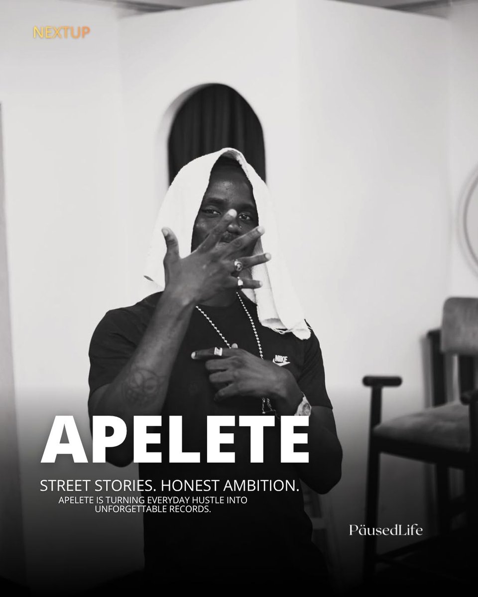 Pausedlifeinc's tweet photo. PausedLife sees Apelete (@Apeletereal1 ) as an artist documenting youth culture one record at a time.
cc : @whoistawati
#PausedlifeFeature #PausedlifeNextUp #Apelete https://t.co/Q46Sw2EDGq