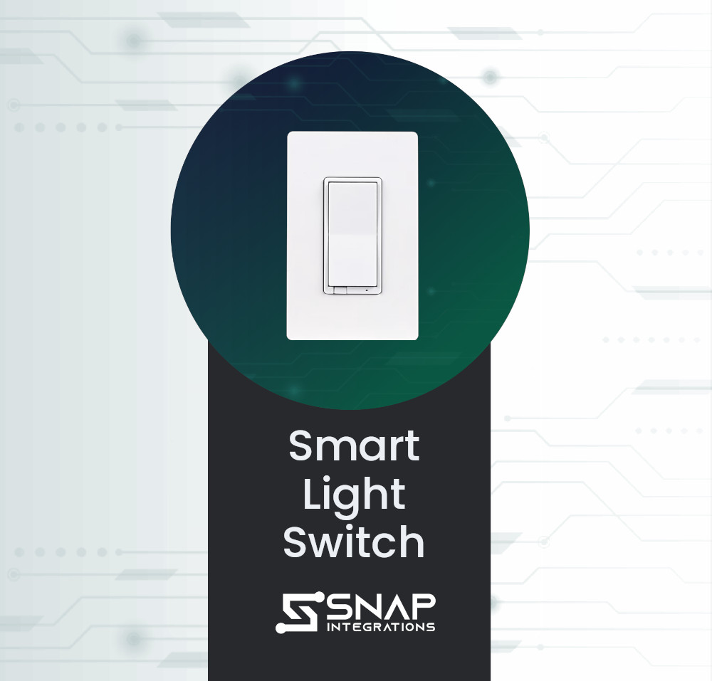 securedbysnap's tweet photo. Looking for a smart way to control your lighting? 💡

Smart, Z-Wave connected light switches &amp; dimmers connect to your security system and enable you to seamlessly control your lighting settings throughout the day.

#homeautomation | #snapintegrations https://t.co/TsjYrv2F9Y