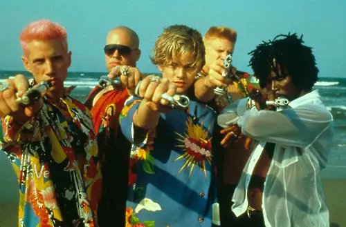 HistoryBoomer's tweet photo. "If someone adapted Shakespeare’s Romeo and Juliet and completely reimagined the nationality, appearance, or traditional portrayal of several iconic characters"

If? IF???

Someone has never watched Baz Luhrmann! https://t.co/M0Dqe4GQEY