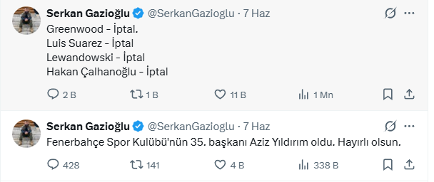 SismannFaruk's tweet photo. @SerkanGazioglu iptal den daha iyisi gelecek  twiti :) 🤏 şu kadarsınız https://t.co/yiagxT8i4B