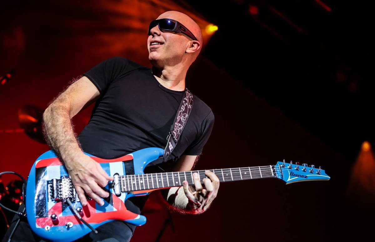chickenfoot's tweet photo. Happy Birthday Joe "Smoke" Satriani! The man behind the killer riffs, the solos, and keeping Chickenfoot on fire in all the right ways. 🎸

Show him some birthday love in the comments! 🤘🎉
#Chickenfoot #JoeSatriani https://t.co/ZhC2m1aPdD