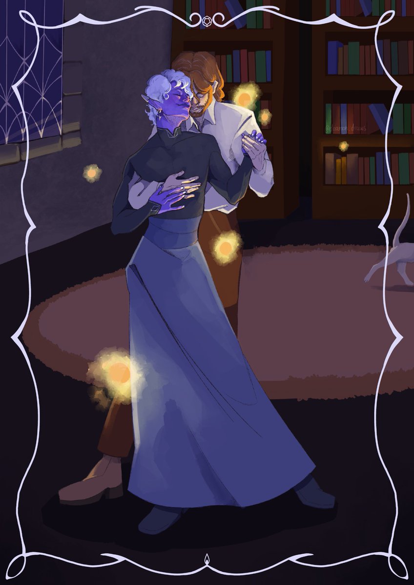 Deamon_Draws's tweet photo. Redrew this piece almost a year later :) #criticalrolefanart #shadowgast https://t.co/8RflIVNKDD