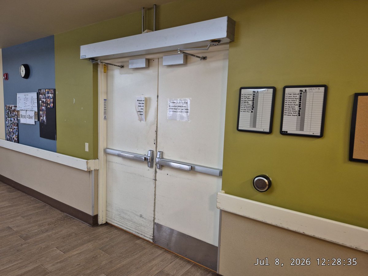 SHARCDoors's tweet photo. Successful automatic door system modernization in Edmonton! We replaced outdated hardware with advanced technology to ensure peak performance and safety for the facility. #SHARCDoorControls #AutomaticDoors https://t.co/LrdctFQvRZ