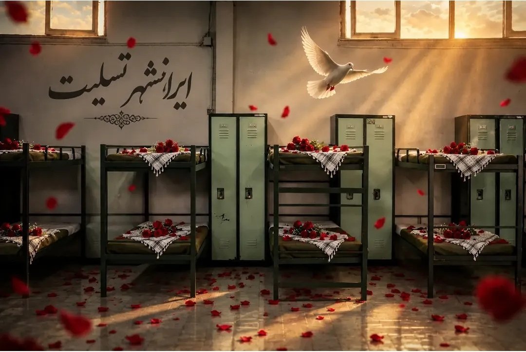 yavari_Elahe's tweet photo. بعد از مدرسه میناب و کشتی دنا 
پادگان سربازای وطن جگر سوز شد 

برای آرامش دل داغدیده مادراشون صلوات 

اللهم صل علی محمد و آل محمد و عجل فرجهم https://t.co/BseKvZ6RSg