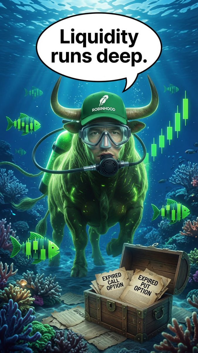 GreenBullCTO's tweet photo. @RobinhoodApp Who needs bridges when you can swim https://t.co/2EfFSEzZpb