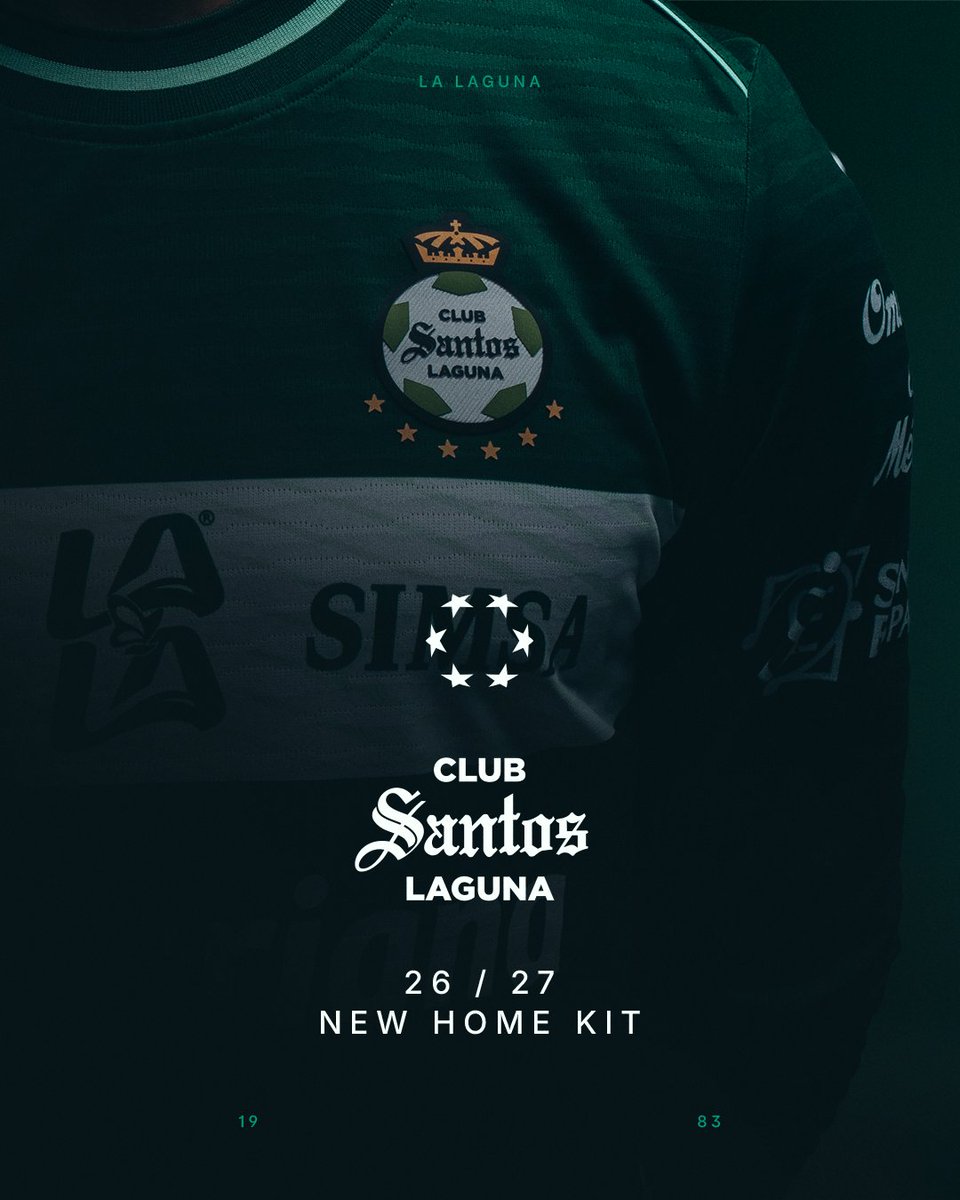 ClubSantos's tweet photo. Cada detalle representa lo que somos. 🇳🇬⚔️

Un jersey hecho para quienes llevan a La Laguna en el pecho. 🤩 https://t.co/KAnEYQSOnp